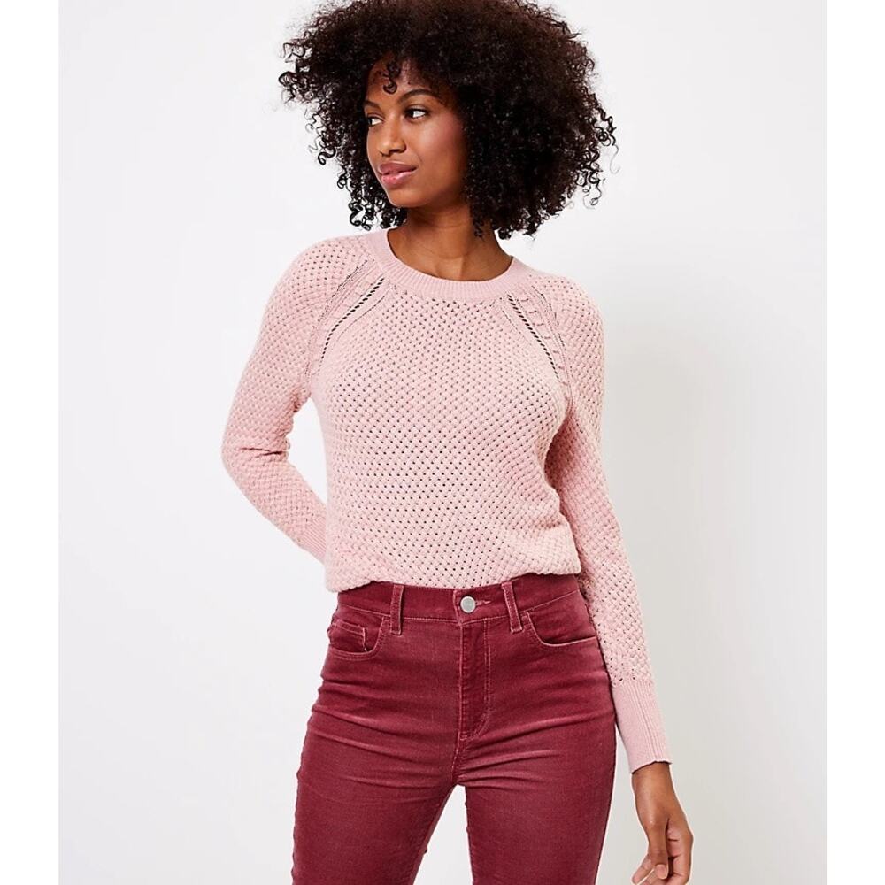 Women's Pink Knit Sweater